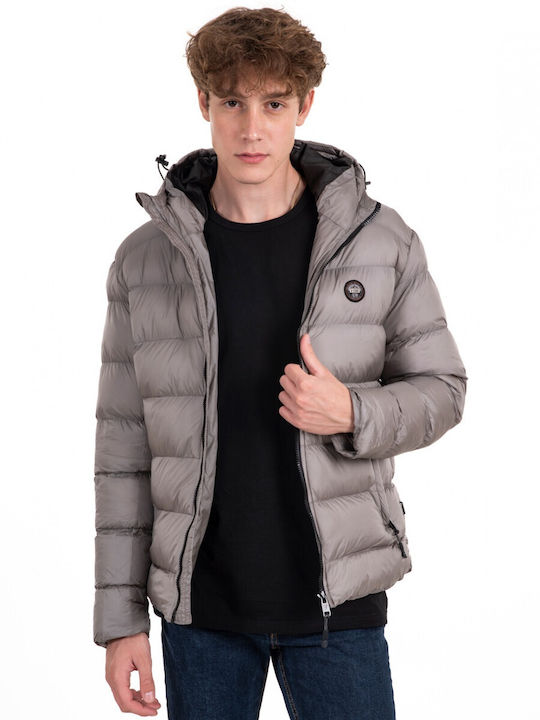 Icetech Men's Winter Puffer Jacket Grey