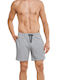 Schiesser Men's Summer Pajama Bermuda Gray