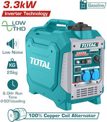 Total Generator Inverter Gasoline Four-stroke with Maximum Power 4.1kVA