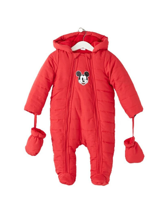 Heroes Set Baby Ausgehstrampler RED