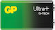 GP Batteries Ultra Plus Αλκαλική Μπαταρία 9V 1τμχ