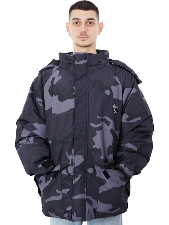 Winter Jacke Puffer Schwarz
