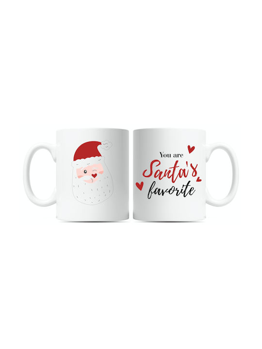 Fly Digital Christmas Mug Ceramic 1pcs