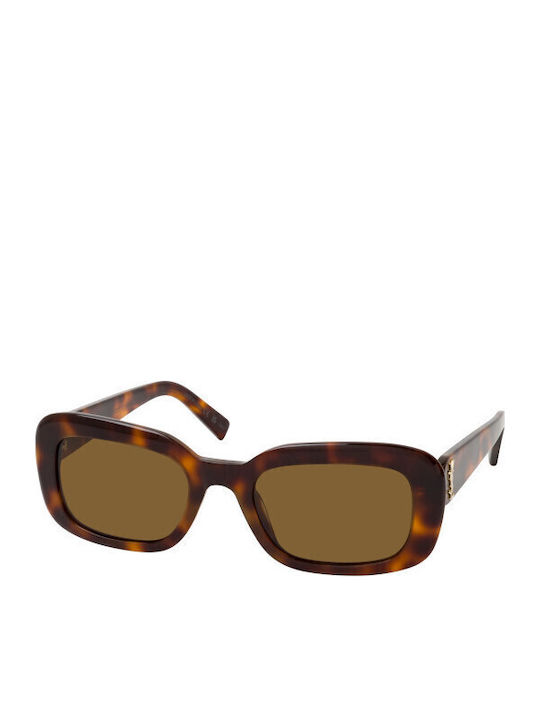 Ysl Women's Sunglasses with Brown Tartaruga Pla...