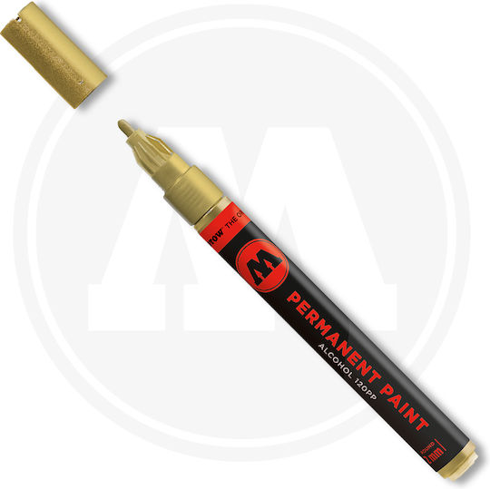 Molotow Μαρκαδόρος Αλκοόλης Gold 2mm