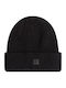 Barrow Beanie Ανδρικός Σκούφος Πλεκτός σε Μαύρο χρώμα