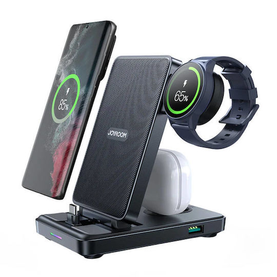 Joyroom Ασύρματος Φορτιστής (Qi Pad) 7.5W Power Delivery Μαύρος (053890)