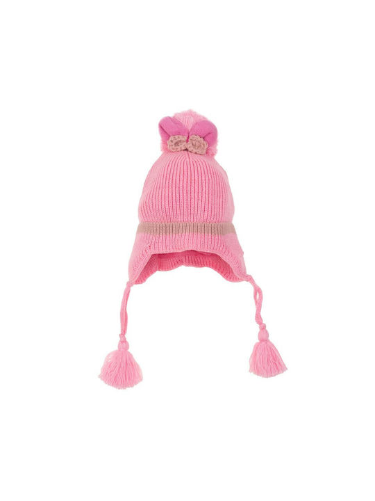 Kitti Căciulă Copil Tricotat Roz