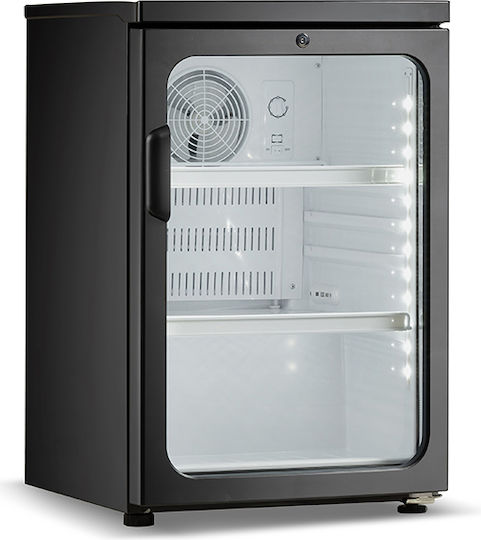 Ventus Βιτρίνα Συντήρησης με Χωρητικότητα 120lt 54.5x58.8x83.7cm