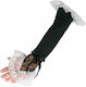 Carnival Gloves Black for Halloween