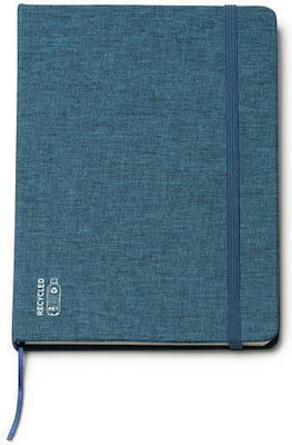 Next Notebook 80 Sheets A5 with Elastic Blue