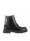 Naturelle Leather Women's Ankle Boots Black