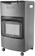 Elite Indoor-Gasheizung 4200W Silber 41.5x30x73cm