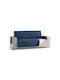 Mc Decor Sumba Waterproof Elastic Cover for Three Seater Sofa Blue Light Grey 130x230cm 1pcs MCL.AK.SUMBA MTR MPLE