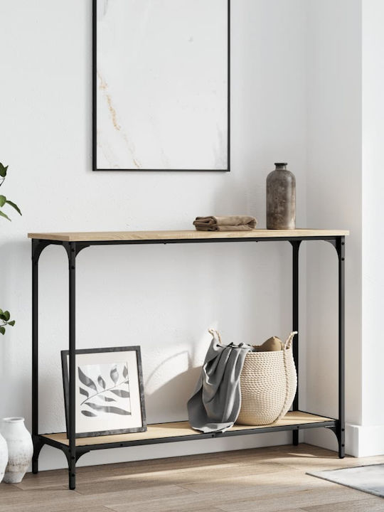 Metal Console Table Coffee L101xW30.5xH75cm