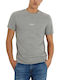 Guess Men's Short Sleeve Blouse Gray