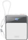 XO Power Bank 10000mAh 18W Power Delivery / Quick Charge Λευκό