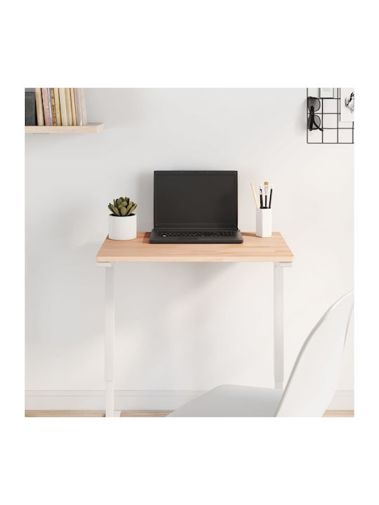 vidaXL Rechteckig Tischoberfläche aus Massivholz Beech 60x40x1.5cm 3188880 1Stück