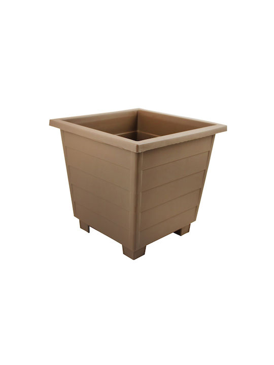 Sic Plast Γλάστρα Πλαστική Μόκα 32x32x30εκ.