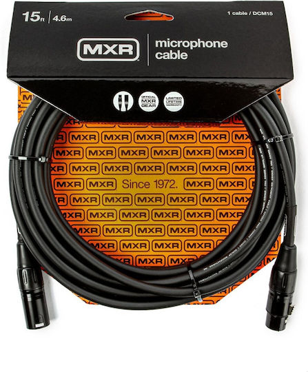 MXR XLR male to XLR female 4.5m Cable (M083900149)