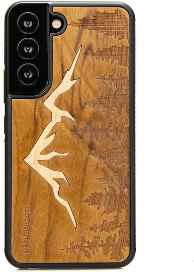 Bewood Back Cover Lemn Maro (Galaxy S22 5G)
