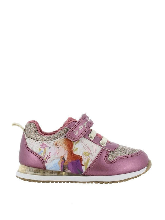 Disney Kids Sneakers Anatomic with Lights Pink