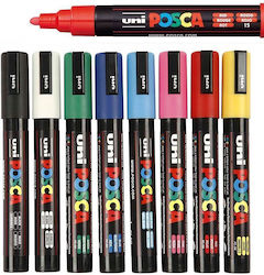 Posca Ανεξίτηλοι Μαρκαδόροι Σετ 8 χρώματα 1.8-2.5mm