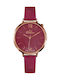 Bellevue Damen Uhr mit Rosa Lederarmband