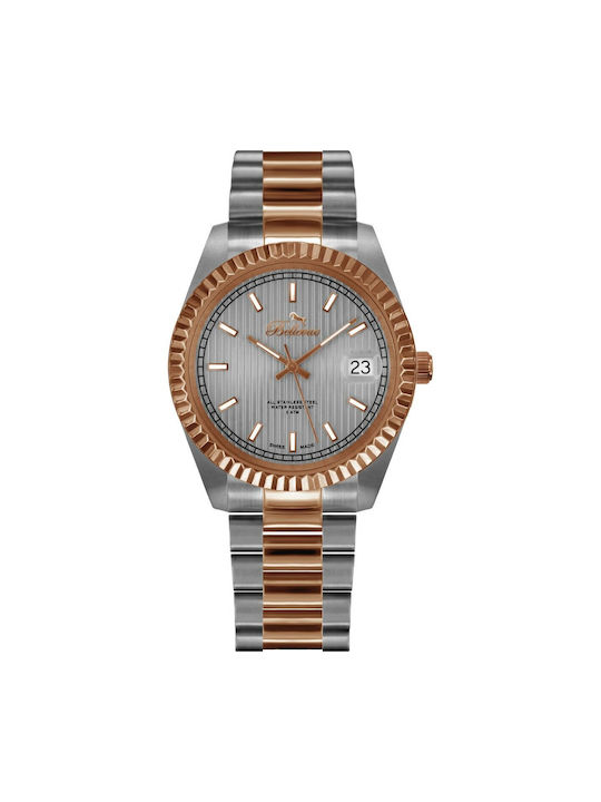 Bellevue Watch with Silver Metal Bracelet