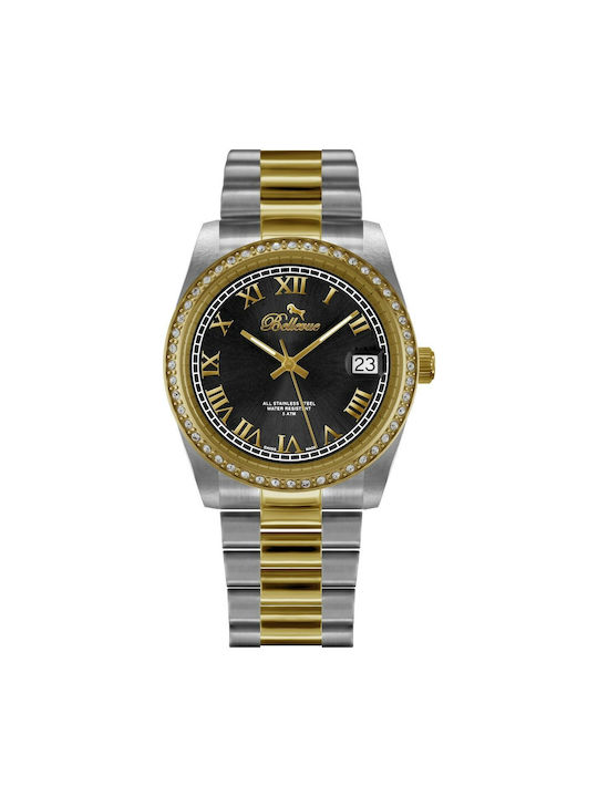 Bellevue Watch with Silver Metal Bracelet