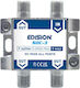 Edision 3 Ways F Διακλαδωτής SDC-3