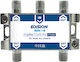 Edision 4 Ways F Splitter Satellite SDC-4