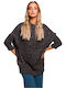 MOE Damen Langarm Pullover Braun