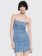 Lumina Summer Mini Dress Blue