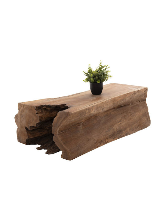 Toranku Rectangular Solid Wood Coffee Table Natural L94xW57xH31cm