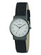 Arabians Damen Uhr mit Schwarz Lederarmband