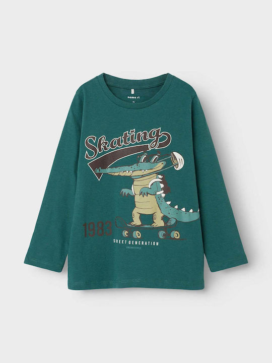 Name It Kids Blouse Long Sleeve Green