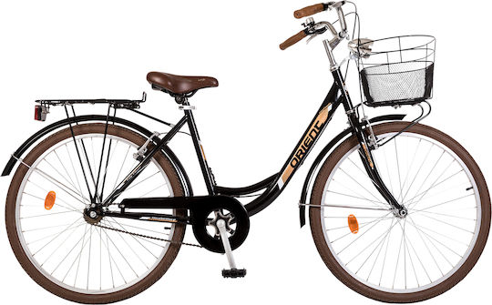 Orient Classic 26" 2024 Schwarz Fahrrad Stadt