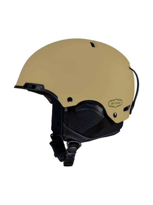 K2 Stash Cască pentru Schi & Snowboard în culoarea Bej