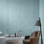 Ravenna Candy Cyan Wall Interior Matte Ceramic Tile 20x20cm Blue