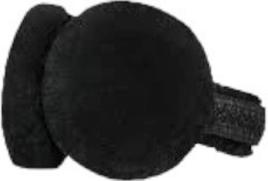 Γυναικείο Earmuff Πλεκτό σε Μαύρο χρώμα