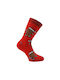 Baledino Socks Men's Christmas Socks Red