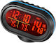 Factory Car Lighter Voltmeter, Thermometer and Clock Digital Instrument