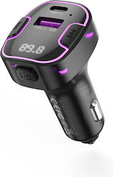 XO FM Transmitter Αυτοκινήτου BCC12 με Bluetooth / USB