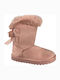 Suede Kinderstiefeletten Rosa