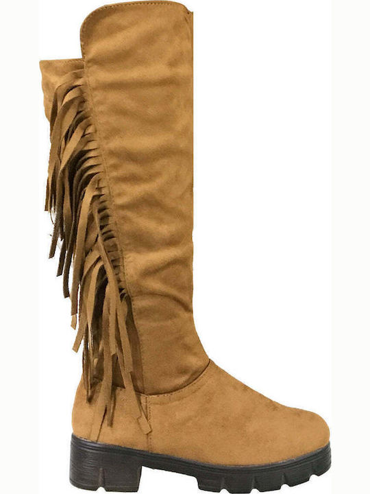 Ustyle Suede Kinderstiefel mit Reißverschluss T...