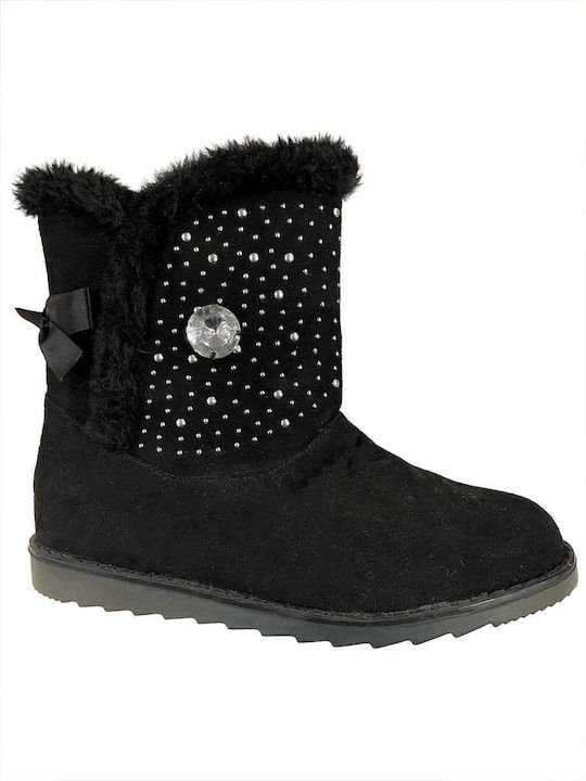 Ustyle Suede Kinderstiefeletten mit Reißverschl...