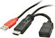 Lindy Μετατροπέας HDMI male σε USB-A female 1τμχ 41080