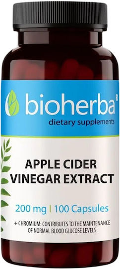 Apple Cider Vinegar Extract 200mg Supliment pentru Slăbire 100 capace