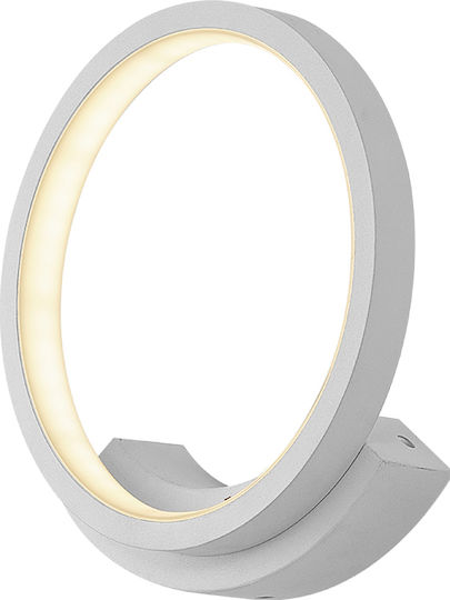 Braytron Leuchte Wand mit Integrierter LED und Warmweißes Licht 20x5cm